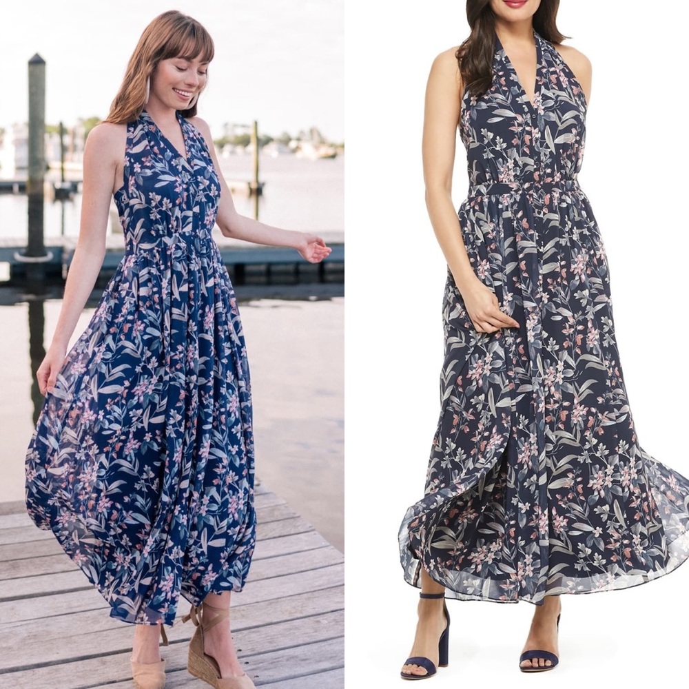 Gal Meets Glam Floral Maxi Dress